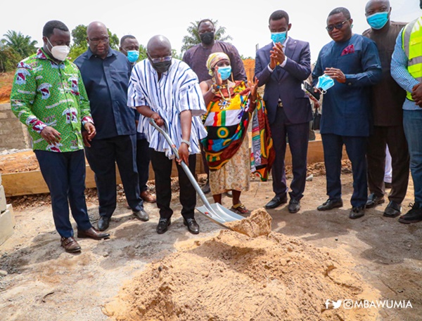 VP Bawumia Cuts Sod For First ‘21st Century Model STEM JHS’