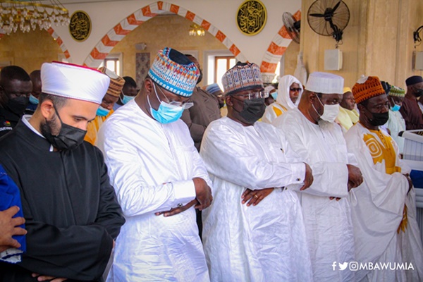 65th Indece Anniv.: VP Bawumia Joins Muslims For National Thanksgiving Prayers