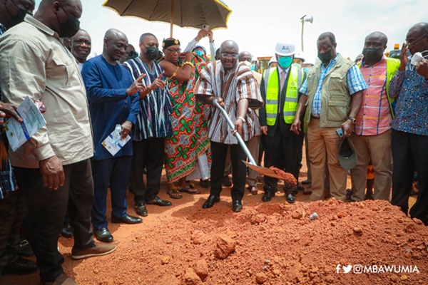 VP Bawumia Cuts Sod For Construction Of 100km Kumasi Inner City Roads