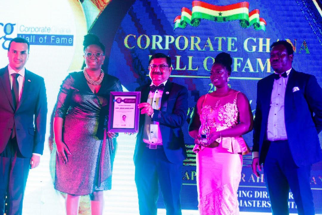 Dredge Masters MD Inducted Into Corporate Ghana Hall of Fame