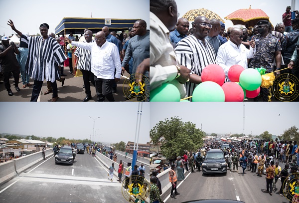 President Akufo-Addo Commissions Tamale Interchange