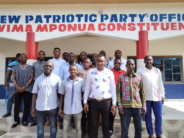 PHOTOS+VIDEO: Chairman Gets Blessings From NPP Executives At Atwima Mponua Constituency