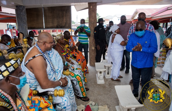 President Akufo-Addo Begins Two-Day Tour Of The Volta Region