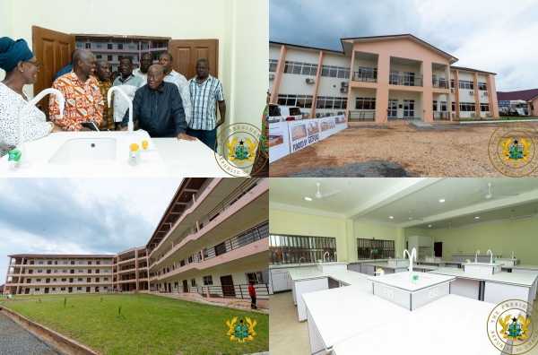 President Akufo-Addo Commissions Abomosu Stem Model SHS