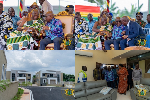 President Akufo-Addo Commissions Residential Accommodation For Appeals Court Judges;120 Courts &150 Bungalows For Judiciary