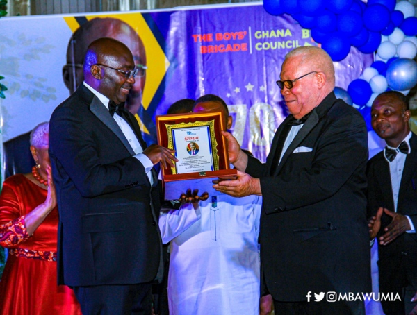 Boys Brigade Ghana Honour Vice President Bawumia