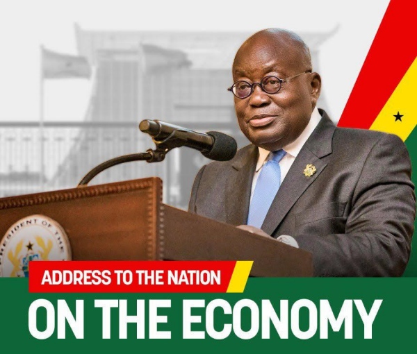 Address To The Nation By President Nana Addo Dankwa Akufo-Addo On The Economy