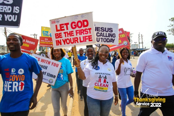 Jospong Group Uses Thanksgiving Service To Win Souls For Christ