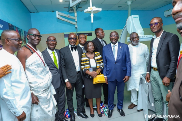 Korle Bu Thanks VP Bawumia, Bank Of Ghana For $1m Cath Lab