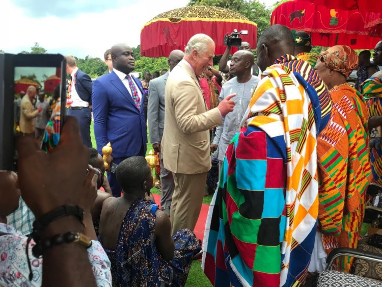 Agric Nzemaahene accompanies Otumfuo to King Charles' Coronation