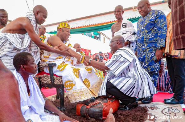 25th Anniversary Of Nene Sakite: VP Bawumia Commends Manya Krobo Traditional Area For Upholding Tradition