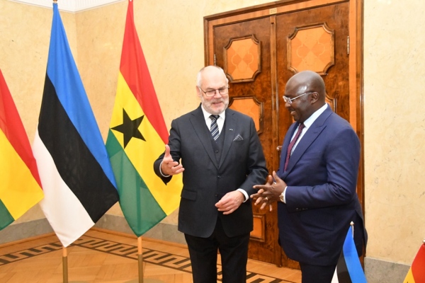 VP Bawumia Confers With Estonian President, Prime Minister In Tallinn