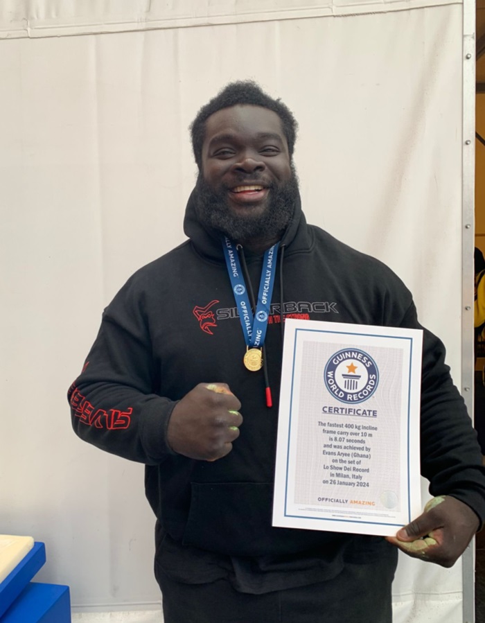 Ghanaian Fitness Athlete Breaks Guinness World Record - Movement TV Online