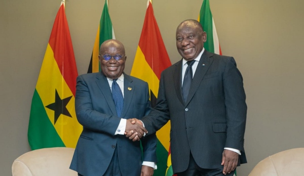 “Ghana’s Safe, Secure Climate Protects Legitimate Businesses” …Pres Akufo-Addo Wooes South African Investors