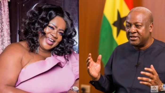 I Want Mahama To Gift Me Free Cars With The Taxpayers' Money- Actress Mercy Asiedu (VIDEO)