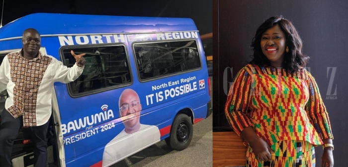 North East-NPP Celebrates Chief Of Staff For Gifting Them A Minibus On Her Birthday