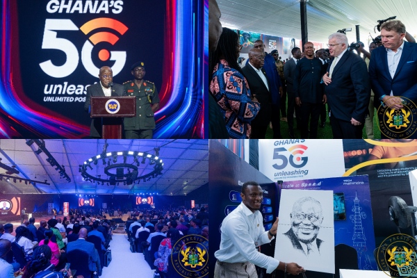 President Akufo-Addo Launches 5G Technology, Ushering In A New Era Of Digital Transformation